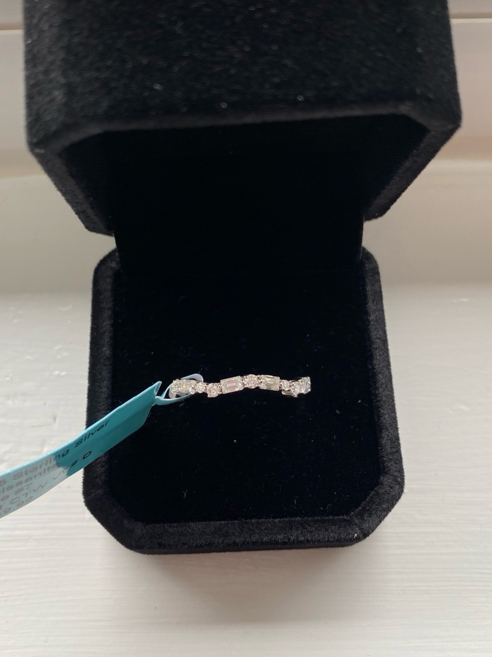 Asymmetrical Eternity Band Size 7
